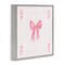 Stupell Industries Queen of Ribbons Card Framed Giclee, design by Lucille Price